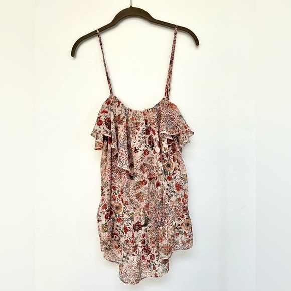 Victoria’s Secret Floral Pink Lingerie Flowy Tank Top size M​​ - Picture 1 of 5